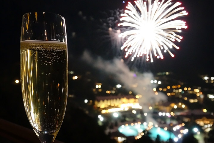 New Year gala dinner celebration